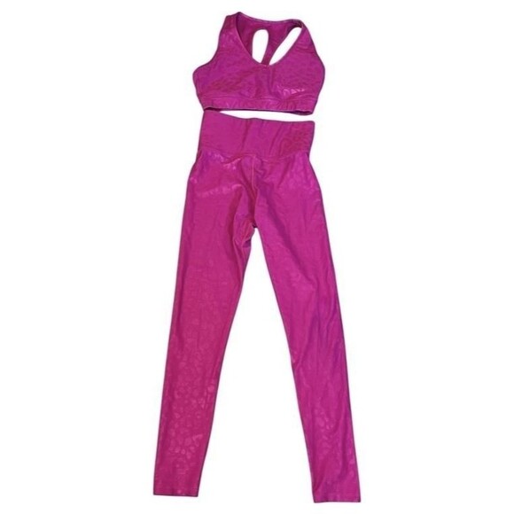 Carbon38 Takara Shine Bra Top & Leggings High Rise 7/8 Lm, Small & XS NEW w/out - Picture 2 of 9